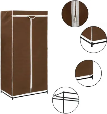 Produktbild von Kleiderschrank Braun 75×50×160 cm
