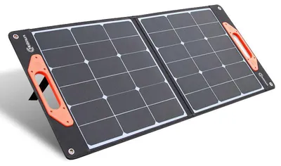 Obrázek produktu pro Skládací solární panel Mobisun 60 W, 18 V, pro Powerstation, kempování a outdoor