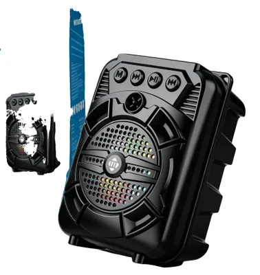 Obrázok produktu pre Prenosný Bluetooth reproduktor s LED osvetlením a hlbokými basmi, model WR52