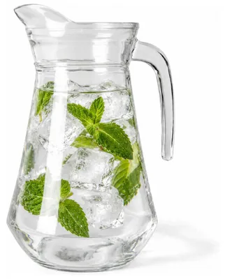 Produktbild von Gerimport Wasserkaraffe - 1 Liter - Glas - Saftkrug - Wasserkrug