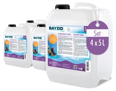 Produktbild von 4x 5 L BAYZID® Flockungsmittel flüssig für Pools