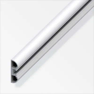Produktbild von coaxis®-Profil, extraschmal 2.5 m, 27.5 x 11 mm Aluminium eloxiert silber