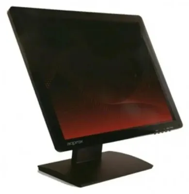 Productafbeelding van Monitor met touchscreen, ongeveer: APPMT17W5, 17-inch LCD, zwart