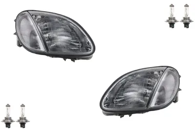 Zdjęcie produktu dla Johns, reflektory pasujące do Mercedesa R170 zestaw z kierunkowskazami H7H7 lewy prawy od 96-04