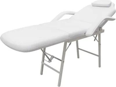 Zdjęcie produktu dla Przenośny Fotel Kosmetyczny, , 185 X 78 X 76 Cm, Biały Lumarko!