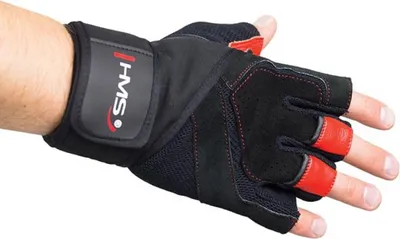 Immagine prodotto di Rst01 Nero/Rosso Taglia. Guanti Da Palestra Xxl Hms