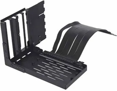 Zdjęcie produktu dla Lian Li A3-1, Mini Tower, Zestaw GPU, Stal, Czarny, 37,6 cm, ATX