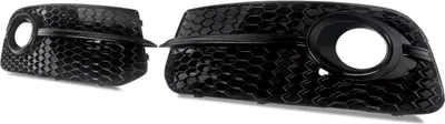 Immagine prodotto di Griglia per fendinebbia - Per Audi Q5 (2013-2017) - Stile SQ5 - Nero lucido