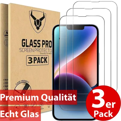 A product shot of screen protectors and their packaging.