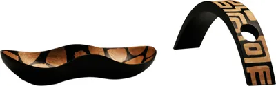 Produktbild von Mangoholz Flaschenhalter & Schale Set ' Afrika '