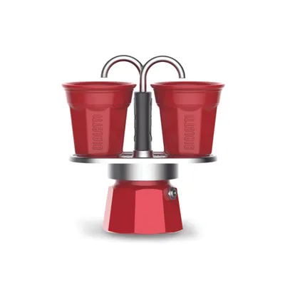 Produktbild von Bialetti MINI EXPRESS Set rot