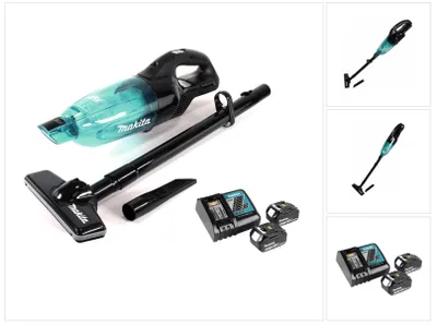 Produktbild von Makita DCL281 FRMB Akku Staubsauger 18V + 2x Akku 4,0Ah + Ladegerät