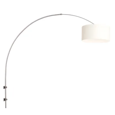 Obrázek produktu pro Steinhauer - nástěnné svítidlo - Sparkled Light - ocel - kov tkanina - E27 - 8144ST
