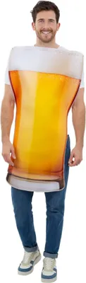 Produktbild von Smiffys - Kostüm - Herren/Damen Uni SM2951 (Einheitsgröße) (Gelb/Weiß)