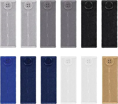 Produktbild von INF Elastischer Bundverlängerung mit Löchern 12er-Pack