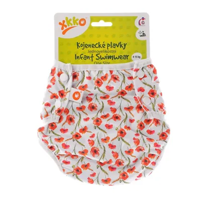 Zdjęcie produktu dla XKKO - Jednoczęściowy strój kąpielowy dla niemowląt, Red Poppies