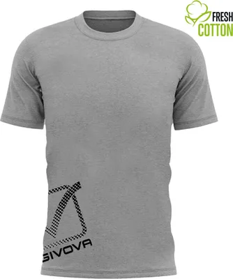 Immagine prodotto di T-shirt in cotone Givova Riflettente Grigio Chiaro - M