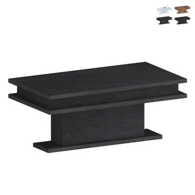 Produktbild von Moderner Design-Couchtisch 100x55cm Wohnzimmer Little Big - Anthrazit