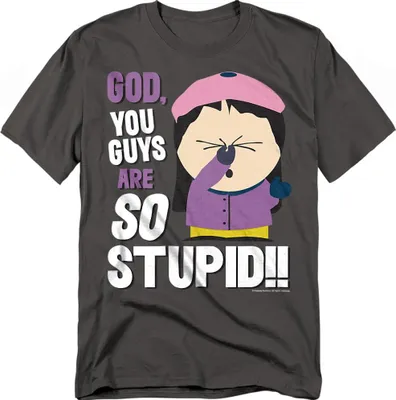 Obrázok produktu pre South Park - Tričko "So Stupid" pre mužov/dámy Uni TV20698 (L) (Charcoal)