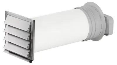 Immagine prodotto di Naber P-Klima-E flow 150 condotta a parete, bianco, acciaio inox 4051079 150 mm
