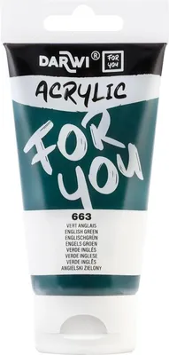 Produktbild von DFY Acrylfarbe Englischgruen 75 ml