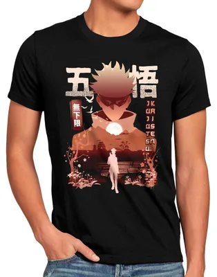 Produktbild von BaumwolleCloud Gojo Satoru Herren T-Shirt anime japan manga
