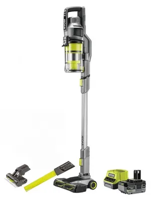 Productafbeelding van RYOBI 18V ONE+ Accu-stofzuiger RSVS18-1X40GL, 30 AW zuigkracht, dubbele cycloontechnologie