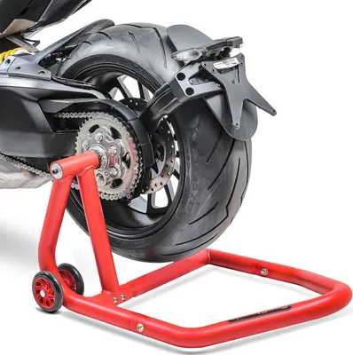 Zdjęcie produktu dla - Stojak montażowy do motocykla MV Agusta Superveloce 800 / S 19-25 czerwony