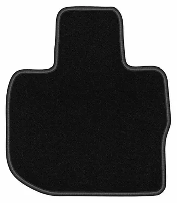 Productafbeelding van Velours bestuurdersmat voor BMW iX3 G08 vanaf 2021 (SUV) – zwart, op maat – Wielganizator BASIC