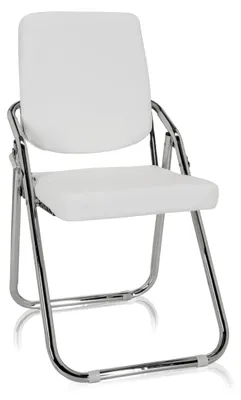 Produktbild von hjh OFFICE Klappstuhl ESTO Kunstleder Beistellstuhl Gästestuhl Stuhl klappbar bis 100 kg belastbar