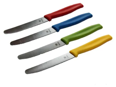 Produktbild von Böker Brötchenmesser einzeln blau