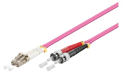 Produktbild von Good Connections Patchkabel LWL Duplex OM4 10m LC/ST Multim. 50/125