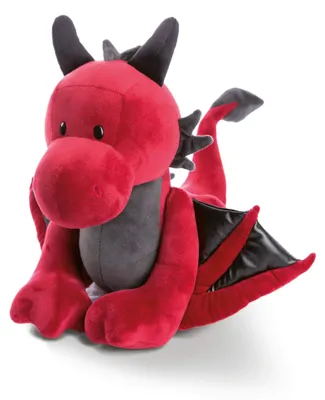 Produktbild von Kuscheltier Drache Eldor 45cm rot/schwarz NICI 46716 Plüschtier Spielzeug