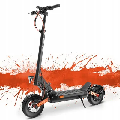 Produktbild von Elektroscooter Elektroroller JOYOR S5 Mit ABE-Gutachten - 500W Motor 48V13AH Batterie 45KM Reichweite Scheibenbremsen - Schwarz
