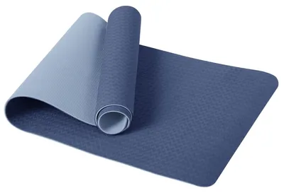 Productafbeelding van Narwhal yogamat, yogamat van TPE, antislip, met draagriem, 183x61x0,6 cm