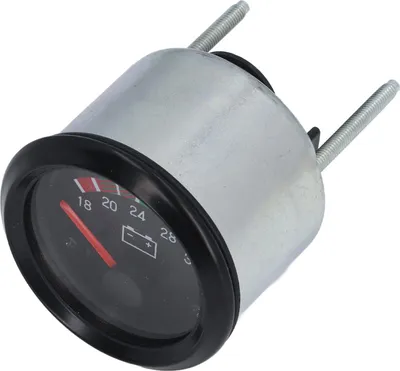 Image de Cryfokt Indicateur de tension, Voltmètre à réaction sensible 18-32V Couverture étanche pour moteur diesel