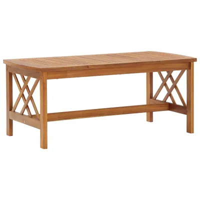 Image de vidaXL Ensemble de salon de jardin 5 pièces avec coussins en bois massif d'acacia