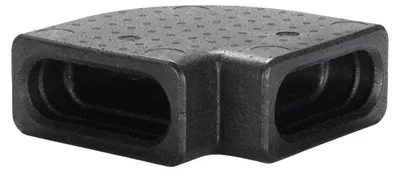 Produktbild von Zehnder ComfoFit Therm 90 Grad Bogen flat 51 horizontal