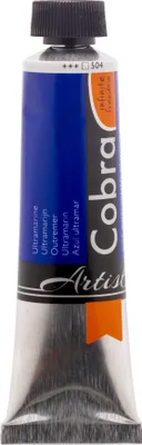 Image de Cobra Artist peinture à l'huile mélangeable à l'eau en tube 40 ml outremer 504
