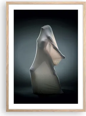 Produktbild von Gerahmtes Poster - Rahmen in heller Eiche - Künstlerisch Frau Kampf - 50x70 cm - Wand Bild - Wanddeko - Wandbilder - Wandposter - Bilderrahmen - Bilder - Kunstdruck - Wandbild - P2NPA50x70-4167