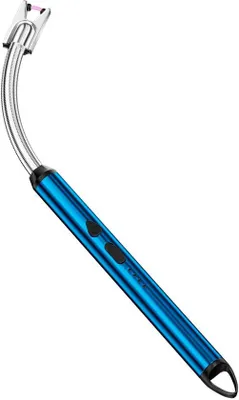 Productafbeelding van Elektrische aansteker, USB-oplaadbare, 360° flexibel, lange, winddichte aansteker voor keuken, campinggrill, open haard, trap