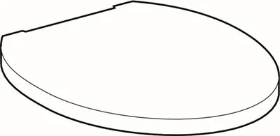 Produktbild von Geberit WC-Sitz CLEO passend zu WC 205900 weiß