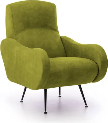 Immagine prodotto di Lasnigo - Poltrona, 70x100x98h cm Verde, Braccioli  Italy