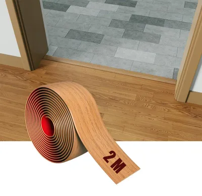 Produktbild von Übergangsprofil selbstklebend, PVC, 2 m, für Bodenverbindungen