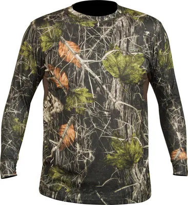 Image de T-shirt à manches longues Hart Crew-L pour homme (Camo Forest) Taille L