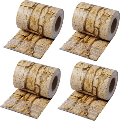 Immagine prodotto di Strisce schermanti per rete metallica doppia, 450 g/m², PVC, recinzione a rete metallica doppia, opaca, resistente alle intemperie, frangivento, 19 cm x 140 m, schermo per la privacy, recinzione per balconi, incl. 100