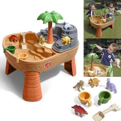 Obrázek produktu pro Step2 Dino Dig Sand & Water Table, Stolek na písek a vodu, 2 rok/roky, Plast, Vícebarevný, 6,7 kg