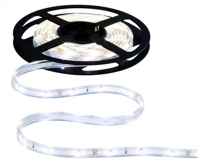 Image de Kit de ruban LED fonctionnel Paulmann WaterLED, 3 mètres, IP64/IP67, neutre, 7W, 230/12V, 7,2VA, blanc, en plastique