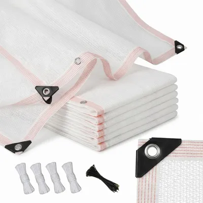Obrázok produktu pre Sieťovina na tienenie – záhradná sieťovina – na ochranu rastlín – 70% UV ochrana – 2 x 3,0 m – biela