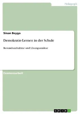 Produktbild von Demokratie-Lernen in der Schule
